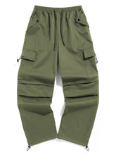 ZAFUL Men's Vintage Loose Straight Leg Casual Cargo Pants